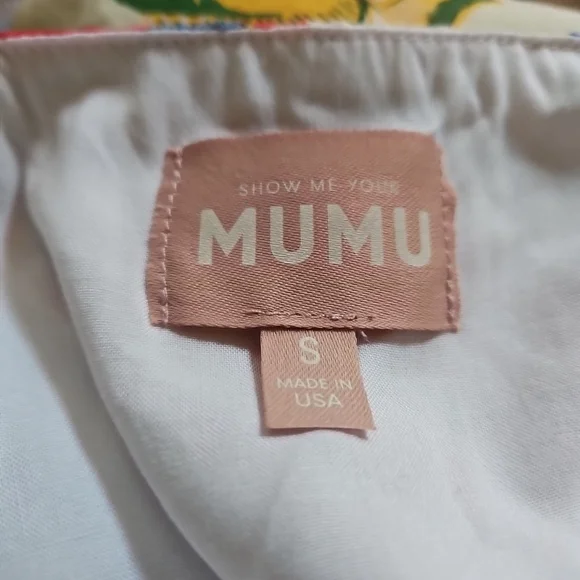 Show Me Your MuMu Colorful Fish Print Swim Coverup - Picture 4 of 4